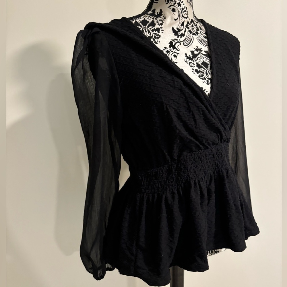 Maurice’s smocked waist blouse - Picture 2 of 8